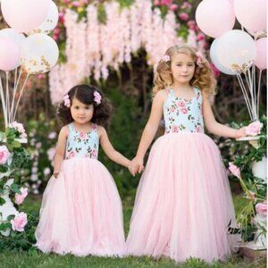 NWT Dollcake Cake Smash Tulle Frock Pink Girls sz 3